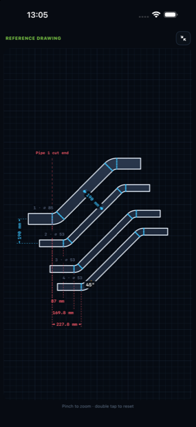 Pipe bank